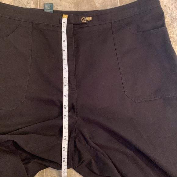 Lauren Ralph Lauren Black Capri Cropped Cotton Jeans 18W - Picture 11 of 13